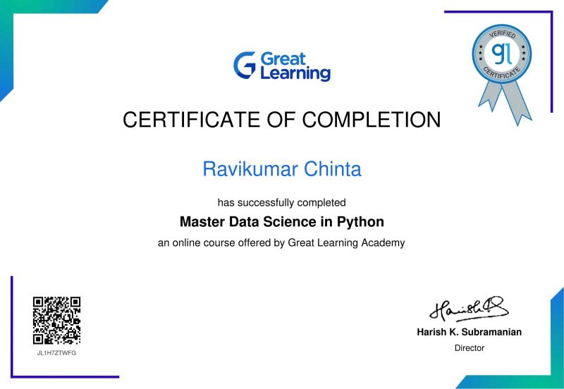 Python Certificate